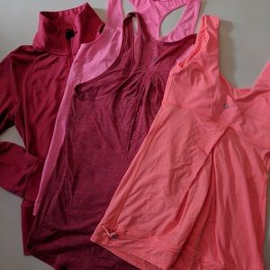 Lululemon/activewear pink bundle